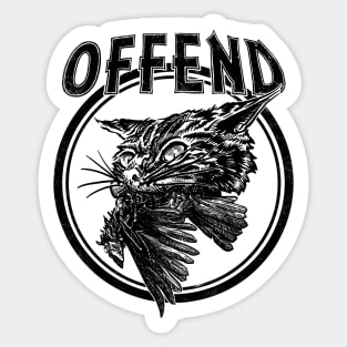 Felis Offend Sticker